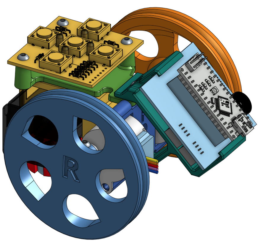 Modelo 3D del Escornabot Brivoi Compactus